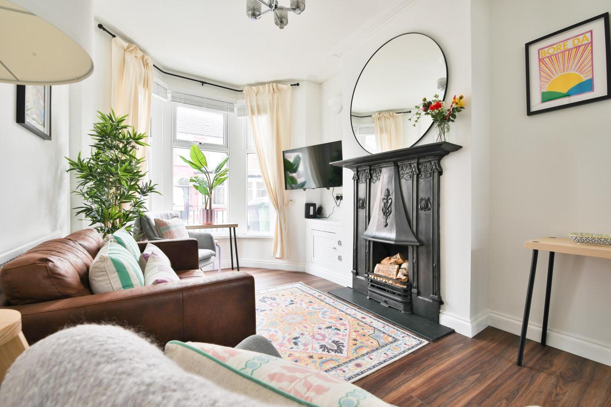 Fresh Cardiff Bay 2 Bedroom House- 3 Tv'S Eksteriør bilde
